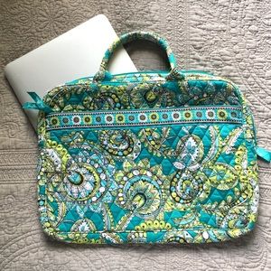 Vera Bradley Peacock Laptop bag